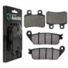 2 Kit plaquettes frein Peugeot Satelis 600  Avant et Arrière 022-211 - EBC FA702 et FA701 - Raven 103-109