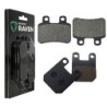 2 Kit plaquettes frein Peugeot Elyseo 150  Avant et Arrière 121-211 - EBC FA702 et FA701 - Raven 103-111