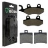 2 Kit plaquettes frein Peugeot Citystar 125 I h2o Avant et Arrière 334-150 - EBC FA228 et FA298 - Raven 103-115