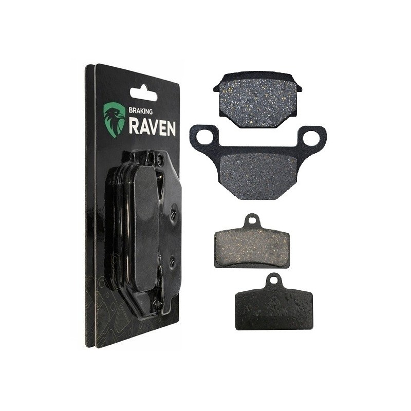 2 Kit plaquettes frein Aprilia RS4 125  Avant et Arrière 233-289 - EBC FA399 et FA93 - Raven 103-117