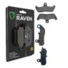 2 Kit plaquettes frein Yamaha DT 125 Tenere Avant et Arrière 006-065 - EBC FA134 et FA157 - Raven 103-126