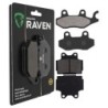2 Kit plaquettes frein Yamaha FZR 50  Avant et Arrière 009-067 - EBC FA165 et FA104 - Raven 103-128