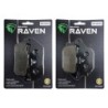 2 Kit plaquettes frein Honda VTX 1300  Avant et Arrière 014-021 - EBC FA196/226 et FA174 - Raven 103-137
