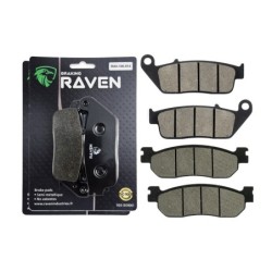 2 Kit plaquettes frein Yamaha Skycruiser 250  Avant et Arrière 014-146 - EBC FA196/226 et FA275 - Raven 103-139