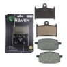 2 Kit plaquettes frein Pgo Kung Fu 125  Avant et Arrière 017-114 - EBC FA145 236 et FA169 - Raven 103-142