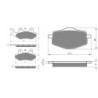2 Kit plaquettes frein Cf-moto T-Si 150 CF Avant et Arrière 334-018 - EBC FA228 et FA101 - Raven 103-146