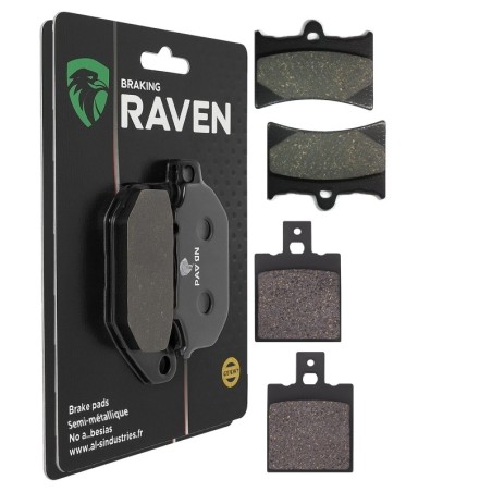 2 Kit plaquettes frein Gilera SP2 125  Avant et Arrière 019-038 - EBC FA126 et FA47 - Raven 103-147