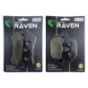 2 Kit plaquettes frein Honda NC 700 S Avec ABS Avant et Arrière 257-021 - EBC FA388 HH et FA174 - Raven 103-155