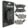2 Kit plaquettes frein Honda XRE 300 Avec ABS Avant et Arrière 359-021 - EBC FA640 et FA174 - Raven 103-156