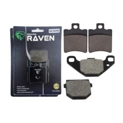 2 Kit plaquettes frein Gilera Eaglet 50  Avant et Arrière 098-042 - EBC FA193 et FA83/2 - Raven 103-175