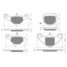 2 Kit plaquettes frein Suzuki RM 85  Avant et Arrière 109-047 - EBC FA230 et FA83 - Raven 103-176