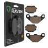 2 Kit plaquettes frein Fantic Strada 50  Avant et Arrière 086-094 - EBC FA67/2 et FA173 - Raven 103-190
