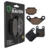 2 Kit plaquettes frein Aprilia RX 50  Avant et Arrière 094-121 - EBC FA173 et FA115 - Raven 103-193