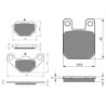 2 Kit plaquettes frein Aprilia RX 50  Avant et Arrière 094-121 - EBC FA173 et FA115 - Raven 103-193