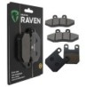 2 Kit plaquettes frein Sherco City Corp 125  Avant et Arrière 095-121 - EBC FA167 et FA115 - Raven 103-195