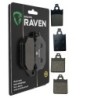 2 Kit plaquettes frein Aprilia Climber 275  Avant et Arrière 115-096 - EBC FA116 et FA60 - Raven 103-197