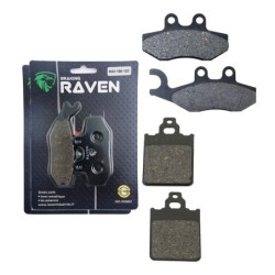 2 Kit plaquettes frein Aprilia MX 50  Avant et Arrière 122-096 - EBC FA194 et FA60 - Raven 103-198