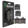 2 Kit plaquettes frein Garelli Panther 250  Avant et Arrière 110-098 - EBC FA178 et FA193 - Raven 103-199