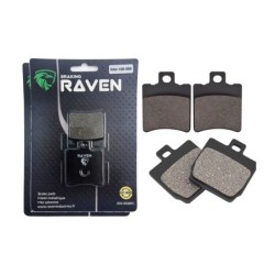 2 Kit plaquettes frein Mbk Nitro 50 YQ Avant et Arrière 098-128 - EBC FA193 et FA268 - Raven 103-203