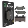 2 Kit plaquettes frein Garelli Skynet 250  Avant et Arrière 135-098 - EBC FA281 et FA193 - Raven 103-204