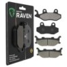 2 Kit plaquettes frein Adiva AR 200  Avant et Arrière 174-099 - EBC FA264 et FA199 - Raven 103-208