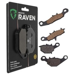 2 Kit plaquettes frein Suzuki RM 85  Avant et Arrière 108-226 - EBC FA258 et FA401 - Raven 103-212