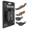 2 Kit plaquettes frein Suzuki RM 85  Avant et Arrière 108-226 - EBC FA258 et FA401 - Raven 103-212