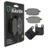 2 Kit plaquettes frein Fym CR 110  Avant et Arrière 114-121 - EBC FA169 et FA115 - Raven 103-213