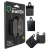 2 Kit plaquettes frein Garelli Sahel 50  Avant et Arrière 115-121 - EBC FA116 et FA115 - Raven 103-214