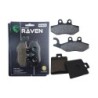 2 Kit plaquettes frein Gilera DNA 50  Avant et Arrière 122-137 - EBC FA194 et FA260 - Raven 103-217