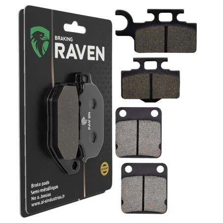 2 Kit plaquettes frein Suzuki RM 65  Avant et Arrière 167-144 - EBC FA302 et FA54 - Raven 103-222