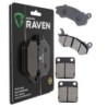 2 Kit plaquettes frein Qooder Oxygen  Avant et Arrière 299-144 - EBC FA603 et FA54 - Raven 103-223