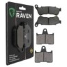 2 Kit plaquettes frein Harley-davidson Sportster Forty-Eight XL1200X Avant et Arrière 359-148 - EBC FA640 et FA254 - Raven 103-2