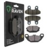 2 Kit plaquettes frein Sym Joyride 150  Avant et Arrière 234-183 - EBC FA306 et FA305 - Raven 103-232