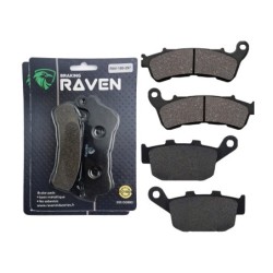 2 Kit plaquettes frein Honda CBR 250 R  Avant et Arrière 257-306 - EBC FA388 HH et FA496 - Raven 103-238