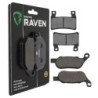 2 Kit plaquettes frein Harley-davidson Softail Fat Boy Lo FLSTFB Avant et Arrière 279-273 - EBC FA296HH et FA458HH - Raven 103-2