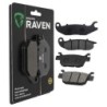 2 Kit plaquettes frein Honda ADV 160  Avant et Arrière 278-287 - EBC FA465 et SFA415 - Raven 103-244