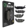 2 Kit plaquettes frein Honda CRF 250 M  Avant et Arrière 278-311 - EBC FA465 et FA629TT - Raven 103-246