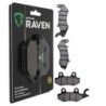 2 Kit plaquettes frein Generic Code 125  Avant et Arrière 394-332 - EBC FA747 et FA197 - Raven 103-250