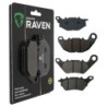 2 Kit plaquettes frein Yamaha MT-25 250  Avant et Arrière 369-370 - EBC FA663 et FA662 - Raven 103-252