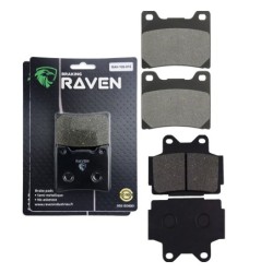2 Kit plaquettes frein Yamaha SRX 250  Avant et Arrière Nc -  - Raven 103-259