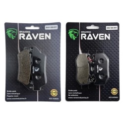 2 Kit plaquettes frein Yamaha TT 600S  Avant et Arrière Nc -  - Raven 103-260