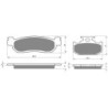 2 Kit plaquettes frein Yamaha XT 225 WE  Avant et Arrière Nc -  - Raven 103-264