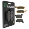 2 Kit plaquettes frein Yamaha WRF 450  Avant et Arrière Nc -  - Raven 103-267