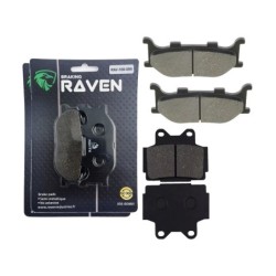 2 Kit plaquettes frein Yamaha XJ 600S Diversion  Avant et Arrière Nc -  - Raven 103-268