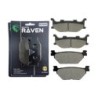 2 Kit plaquettes frein Yamaha Majesty 400  Avant et Arrière Nc -  - Raven 103-273