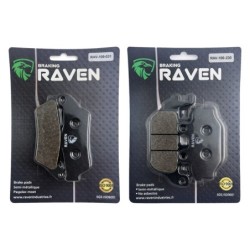 2 Kit plaquettes frein Yamaha YZF-R 125  Avant et Arrière Nc -  - Raven 103-275