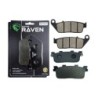 2 Kit plaquettes frein Yamaha Evolis 400  Avant et Arrière Nc -  - Raven 103-277