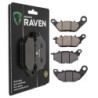 2 Kit plaquettes frein Yamaha X-Max 125 ABS  Avant et Arrière Nc -  - Raven 103-282