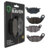2 Kit plaquettes frein Yamaha X-Max 125 ABS  Avant et Arrière Nc -  - Raven 103-283